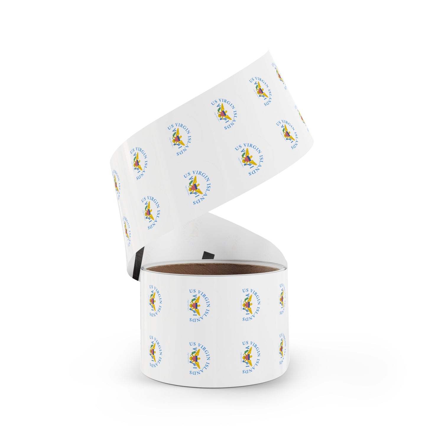 US Virgin Islands Round Sticker Label Rolls (Copy)
