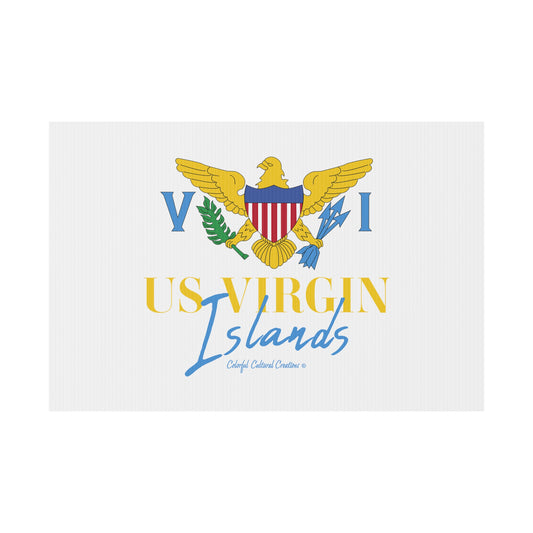 US Virgin Islands Plastic Yard Sign (Copy)