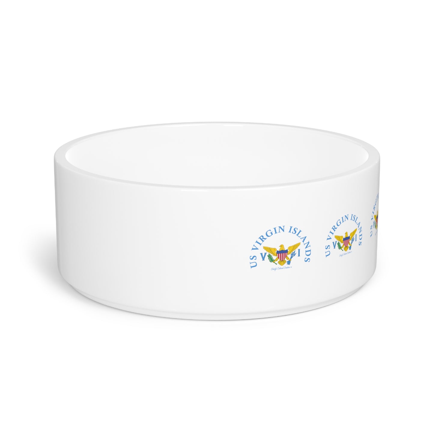 US Virgin Islands Pet Bowl (Copy)