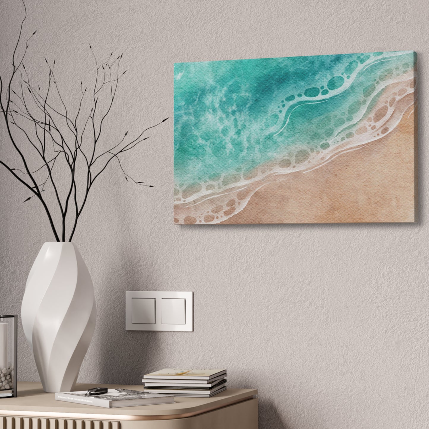 Foam Whispers: Messages from the Sea