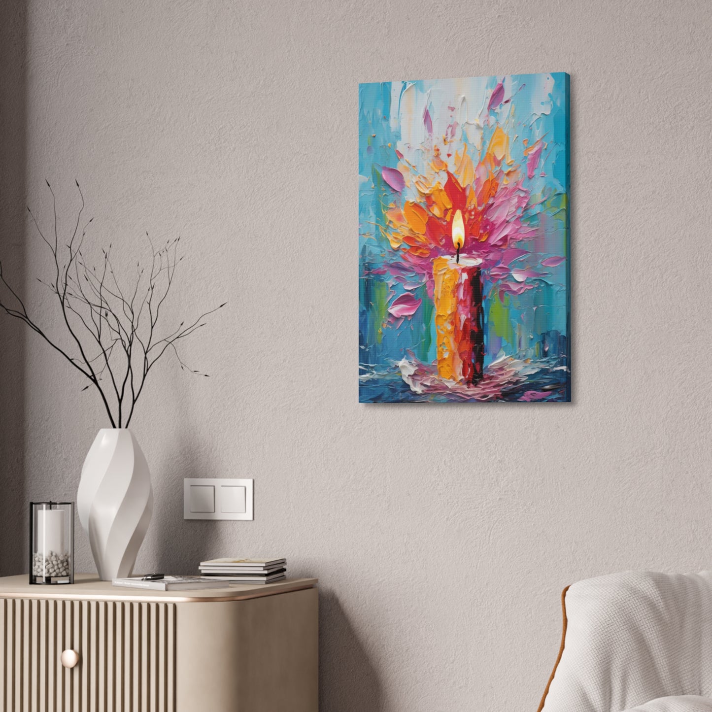 Still Flicker: A Dance of Colorful Light