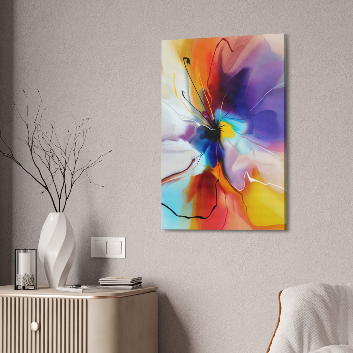 Glowing Petals: Luminescent Flora