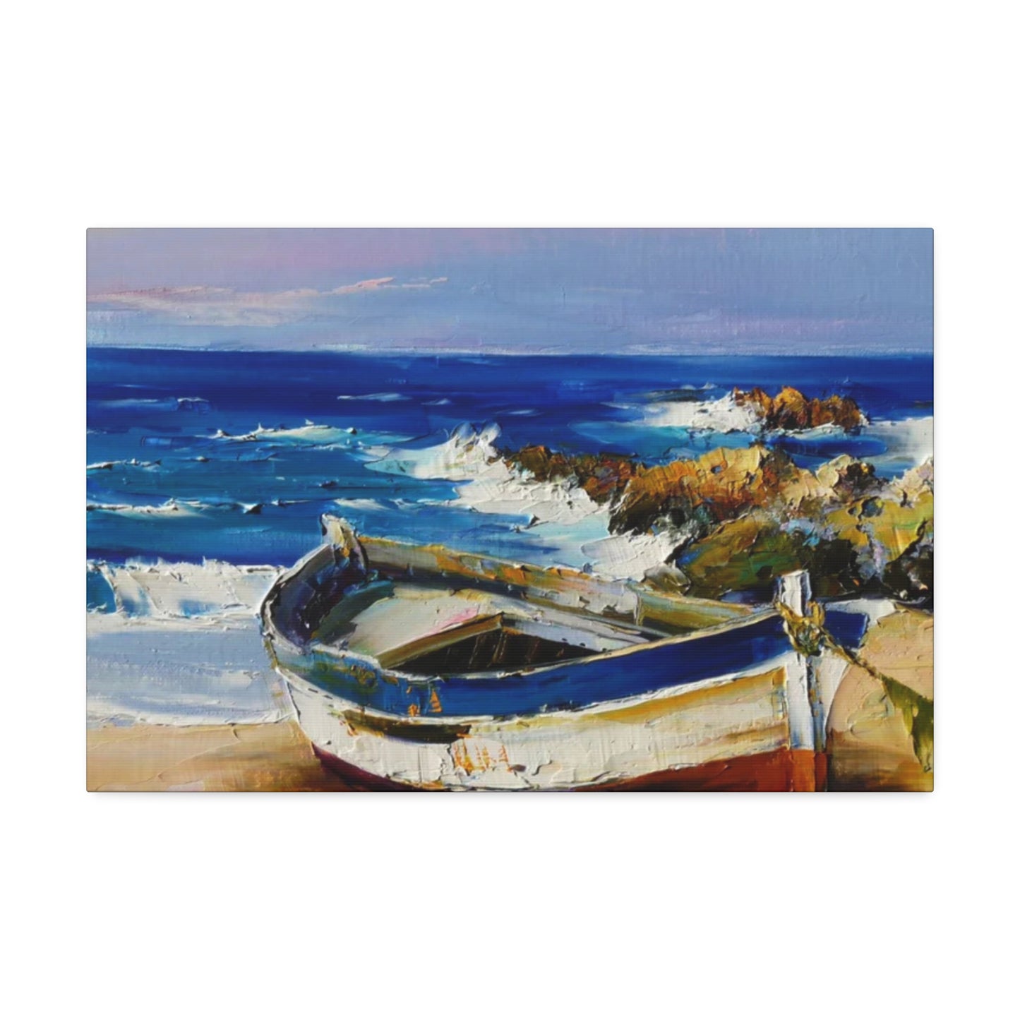 Stranded Beauty: Beached Among the Rocks