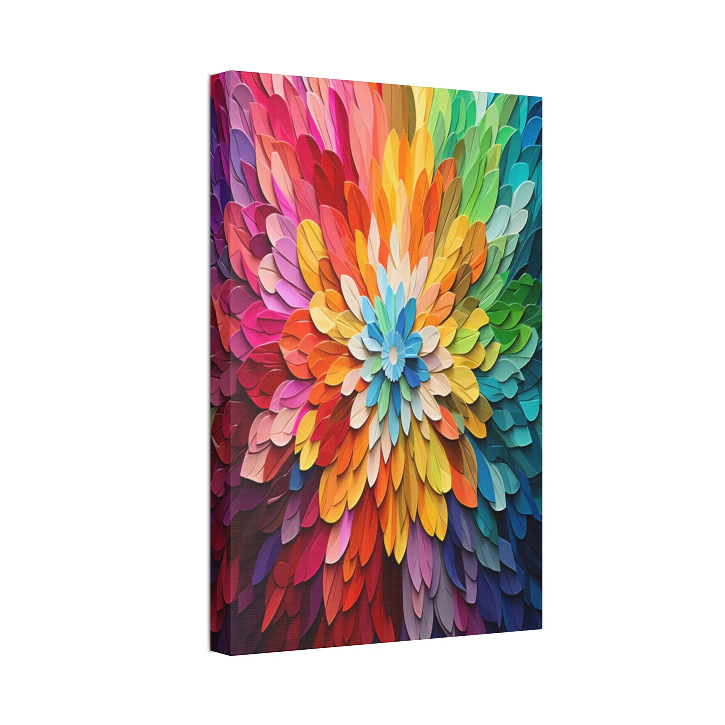 Prismatic Bloom: Infinite Floral Radiance