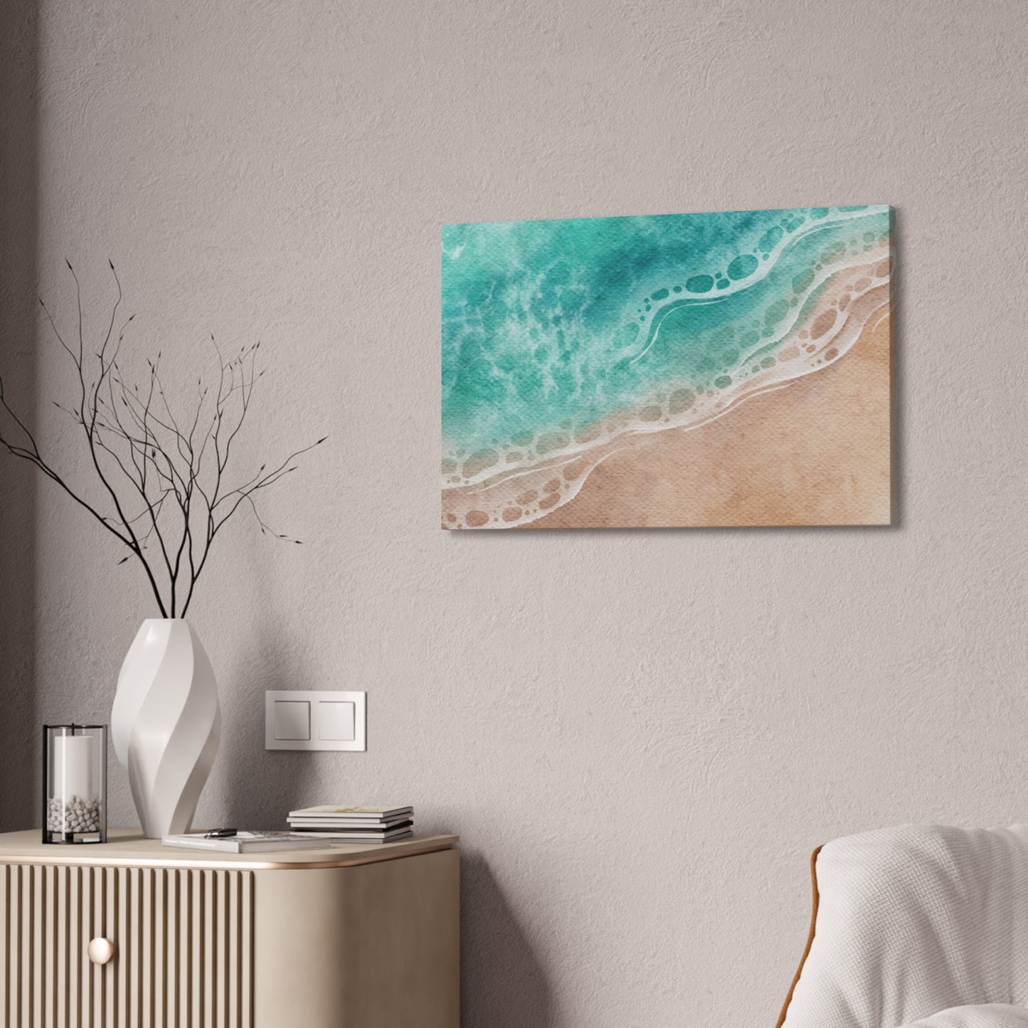 Foam Whispers: Messages from the Sea