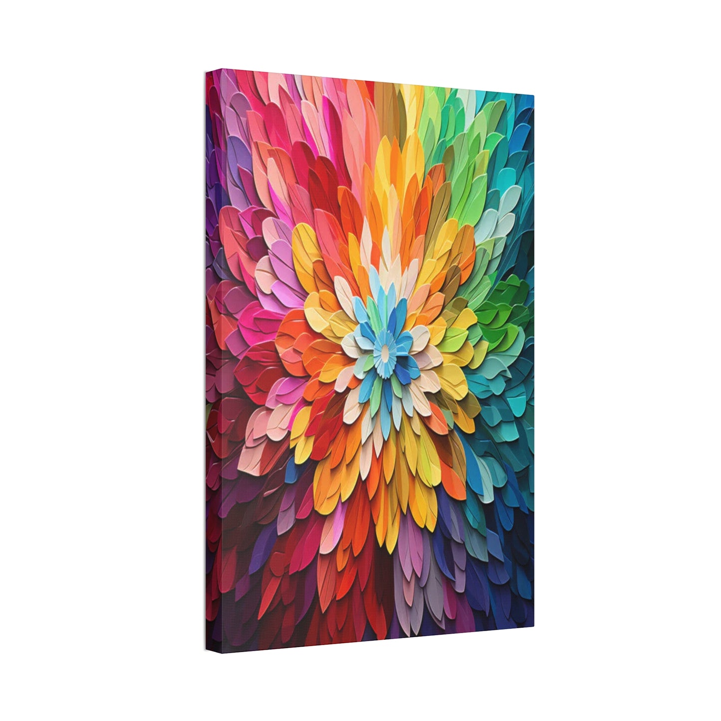 Prismatic Bloom: Infinite Floral Radiance