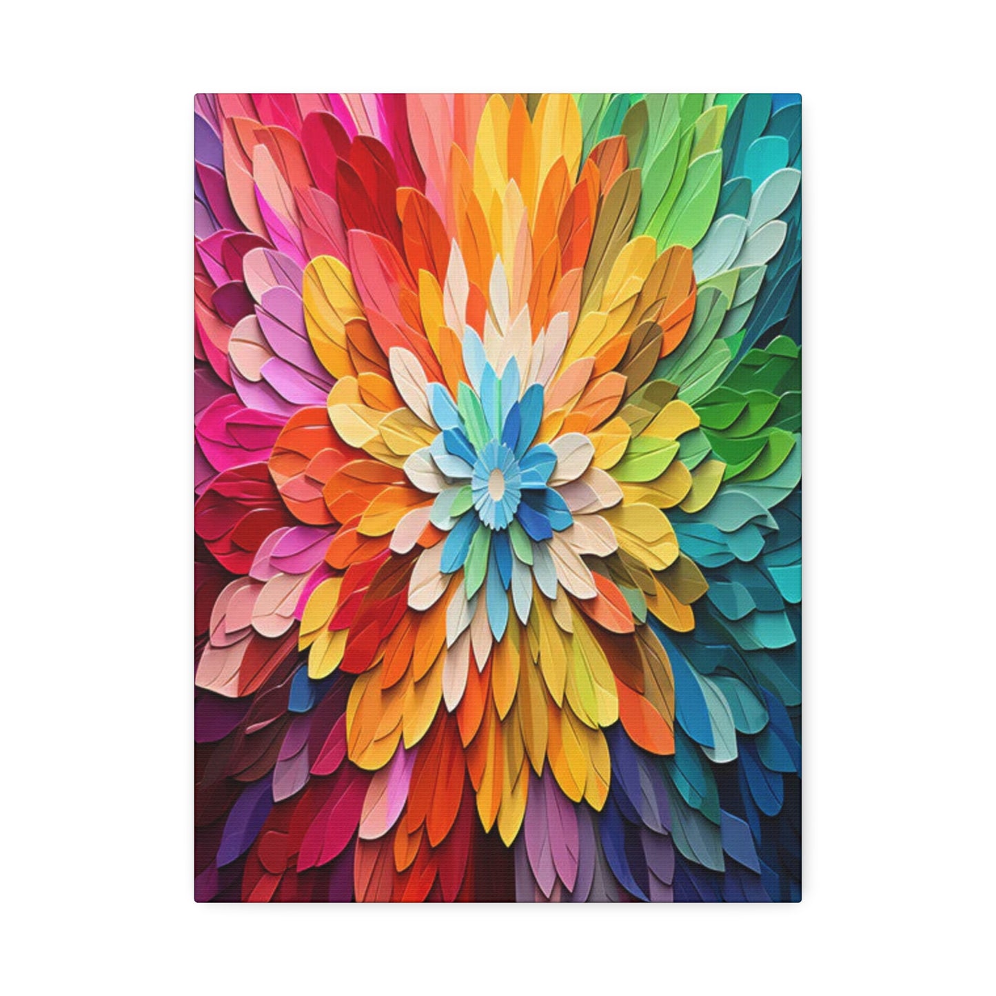 Prismatic Bloom: Infinite Floral Radiance