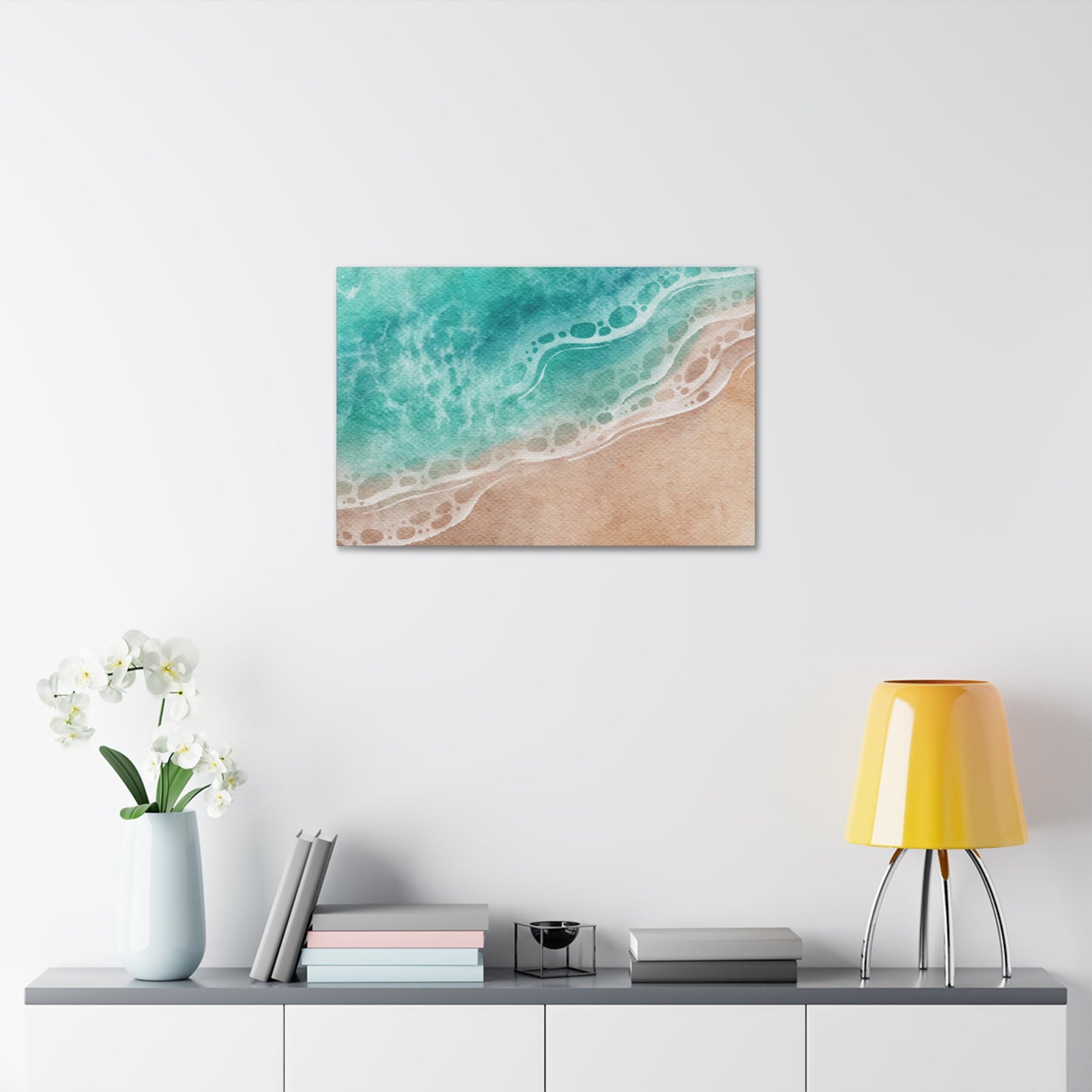 Foam Whispers: Messages from the Sea