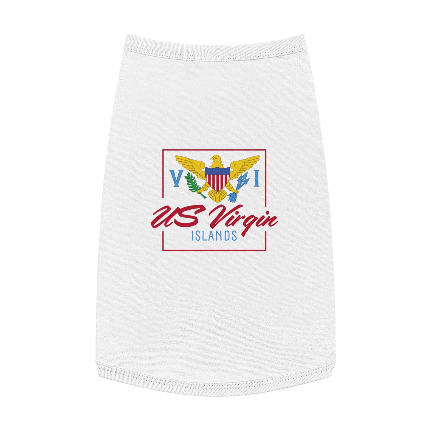 US Virgin Islands Pet Tank Top
