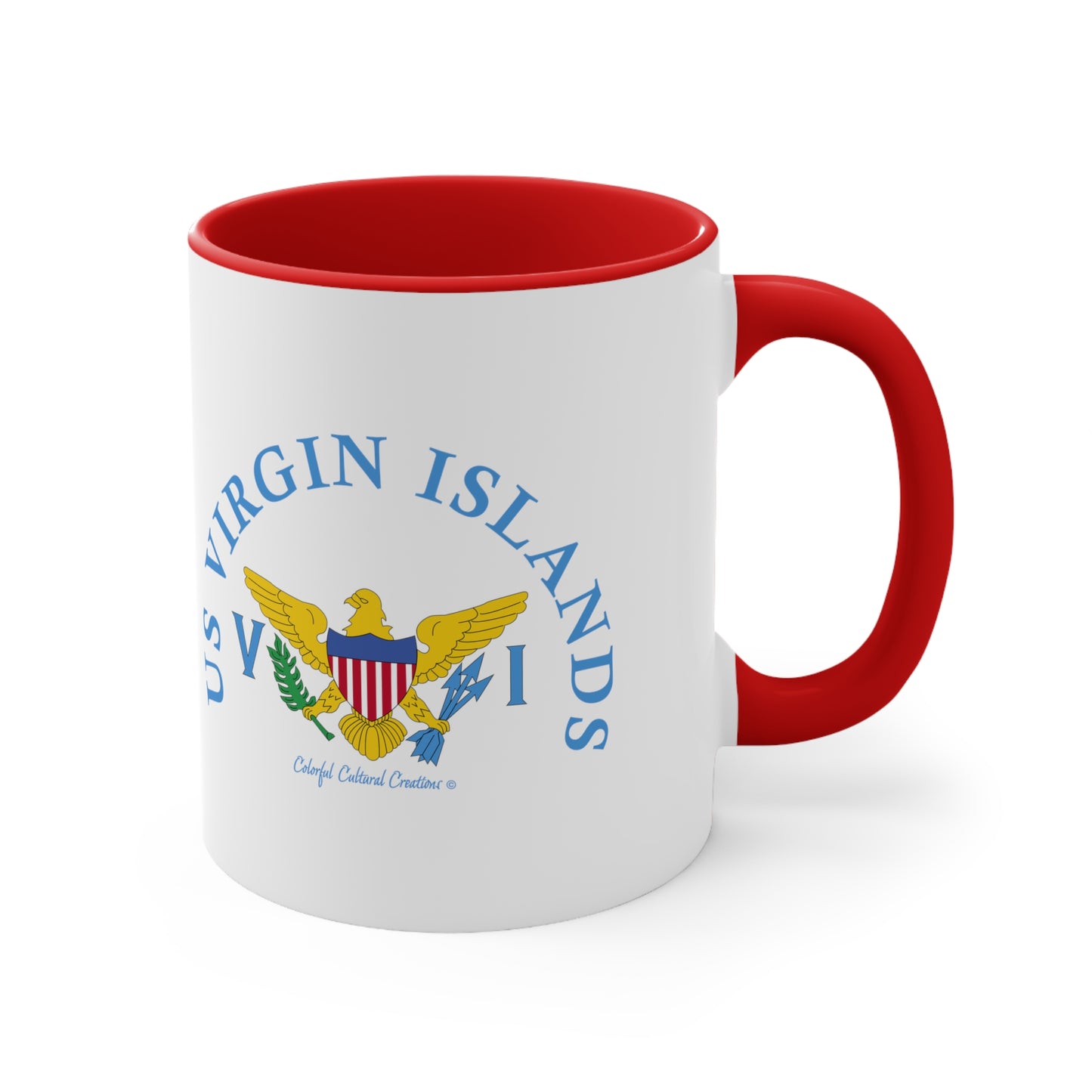 US Virgin Islands Accent Coffee Mug, 11oz (Copy)