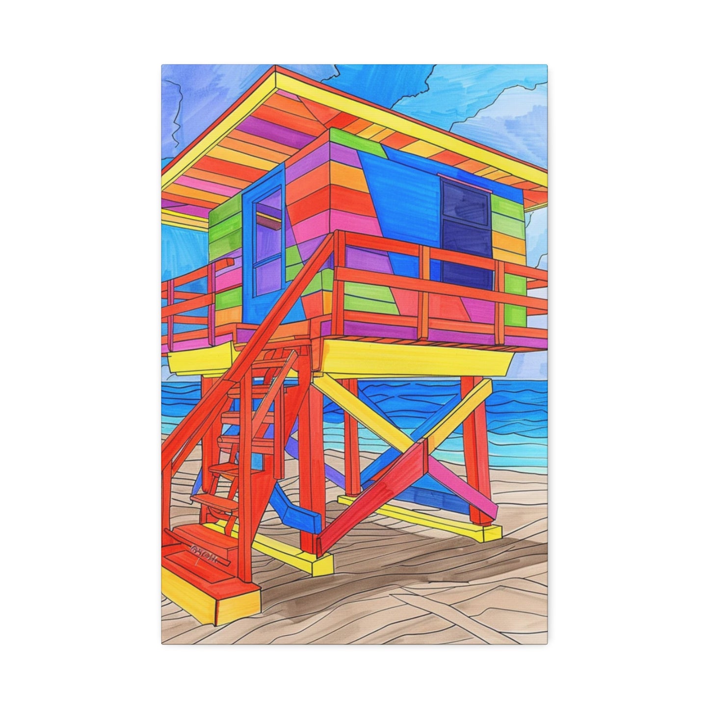 On Duty: Coastal Life Captured in Vivid Detail