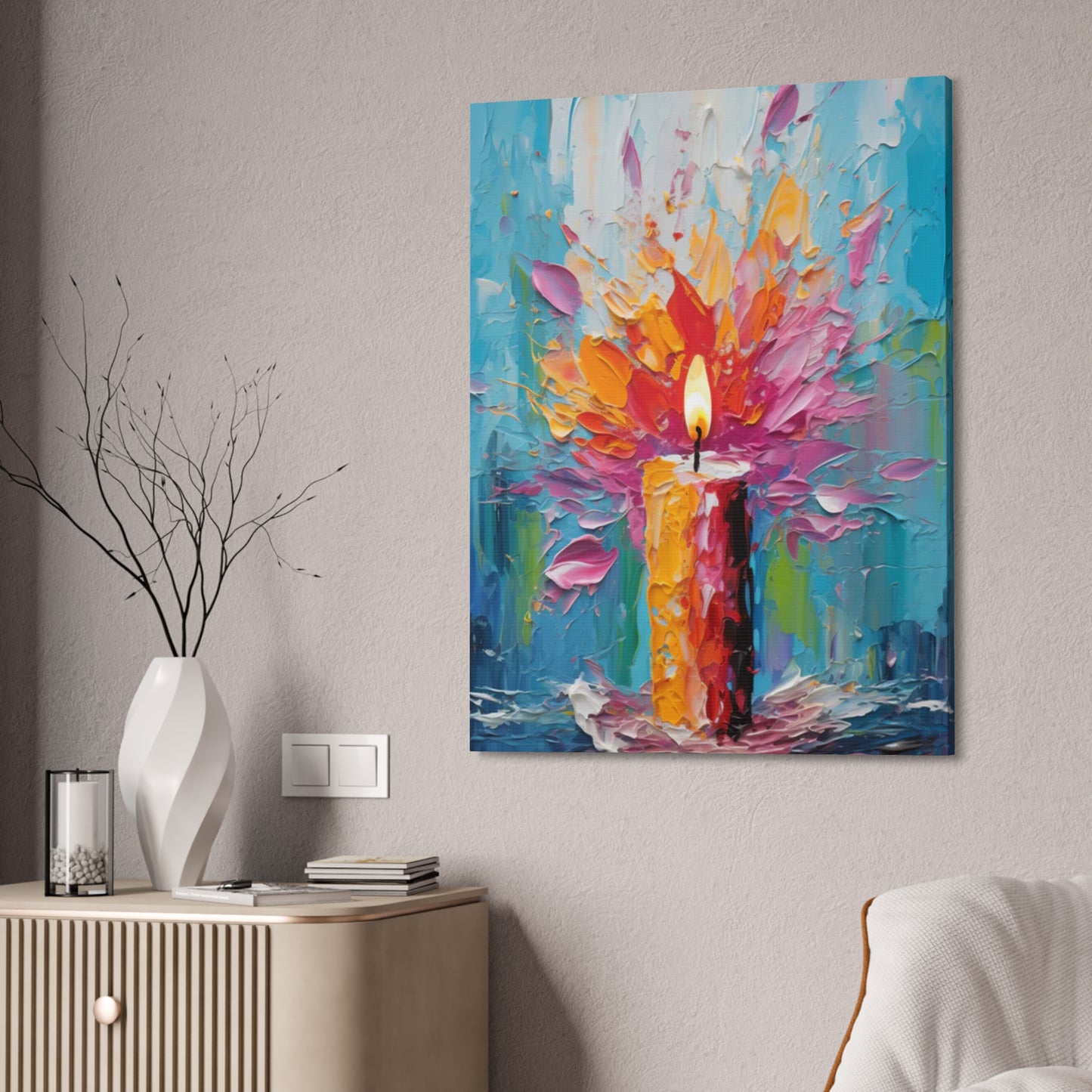 Still Flicker: A Dance of Colorful Light