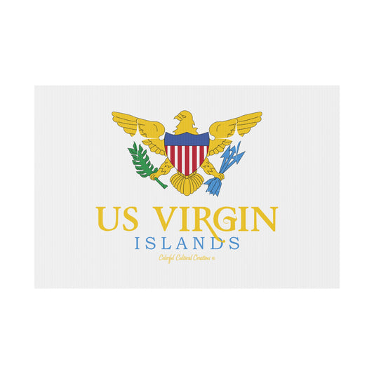 US Virgin Islands Plastic Yard Sign (Copy)