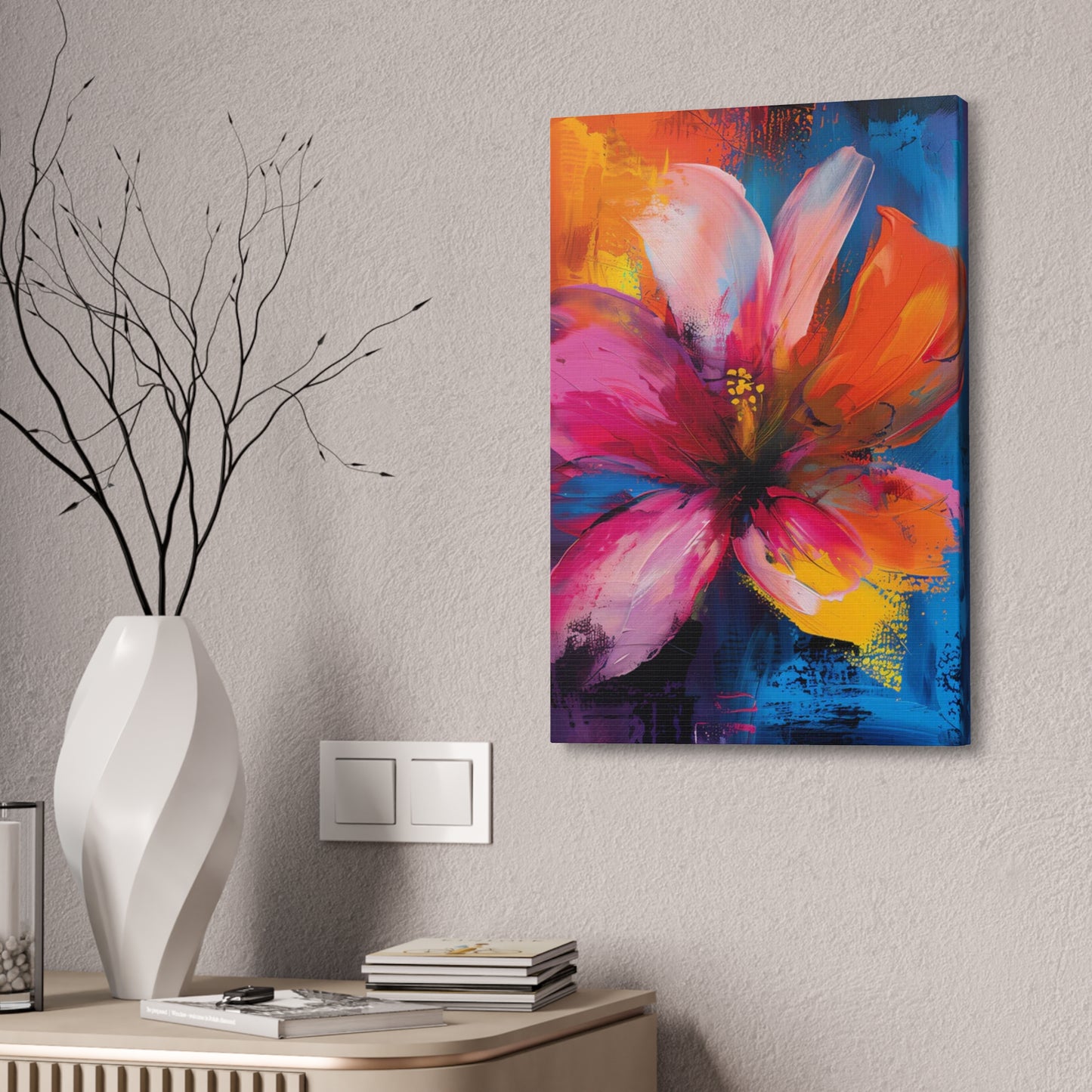 Tropical Bloom: Sprouting Under Night Skies