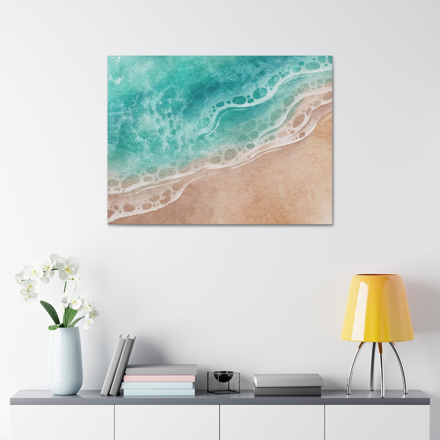 Foam Whispers: Messages from the Sea