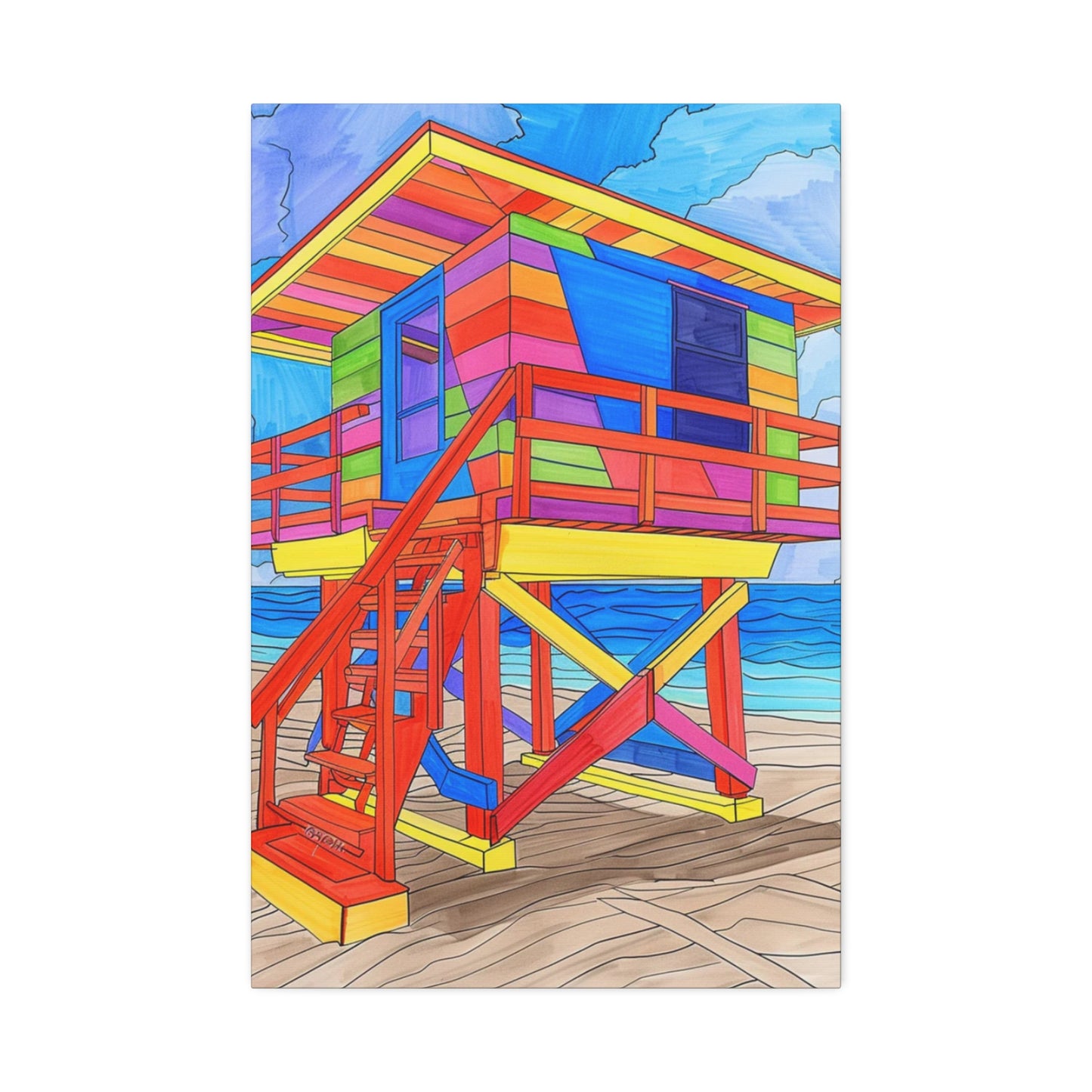 On Duty: Coastal Life Captured in Vivid Detail