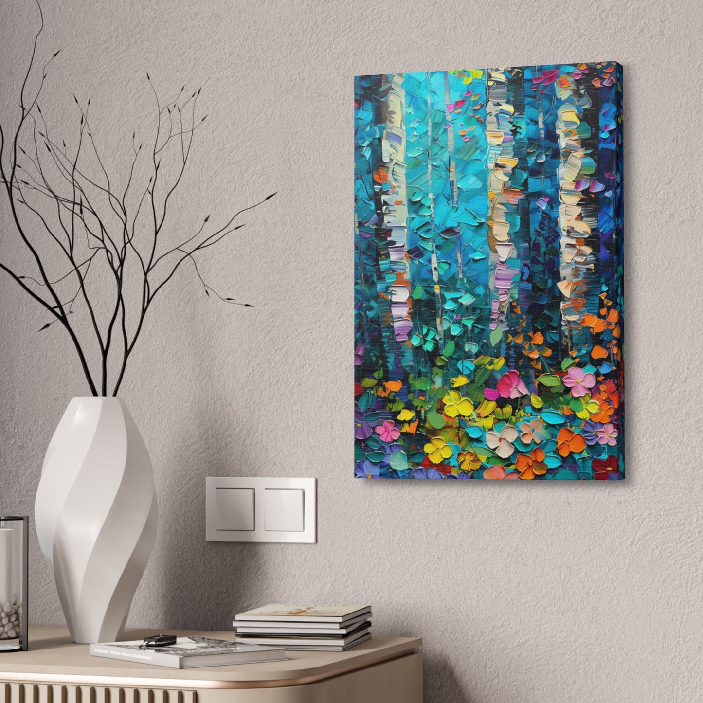 Emerald Petals: Forest Bloom Fantasy