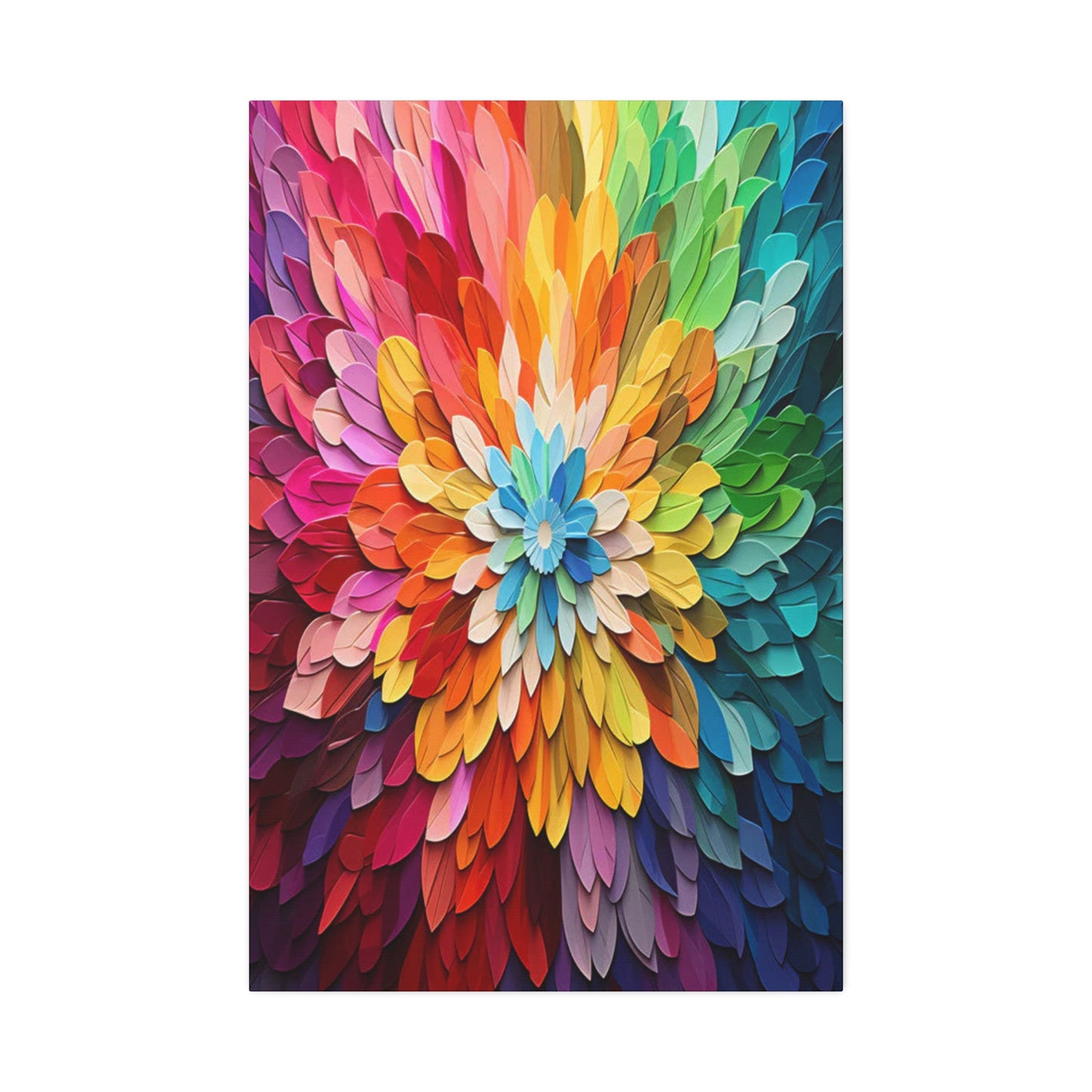 Prismatic Bloom: Infinite Floral Radiance