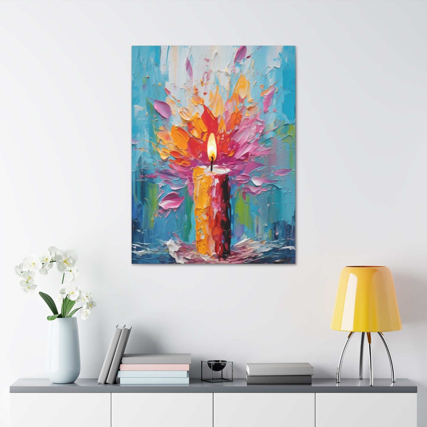 Still Flicker: A Dance of Colorful Light