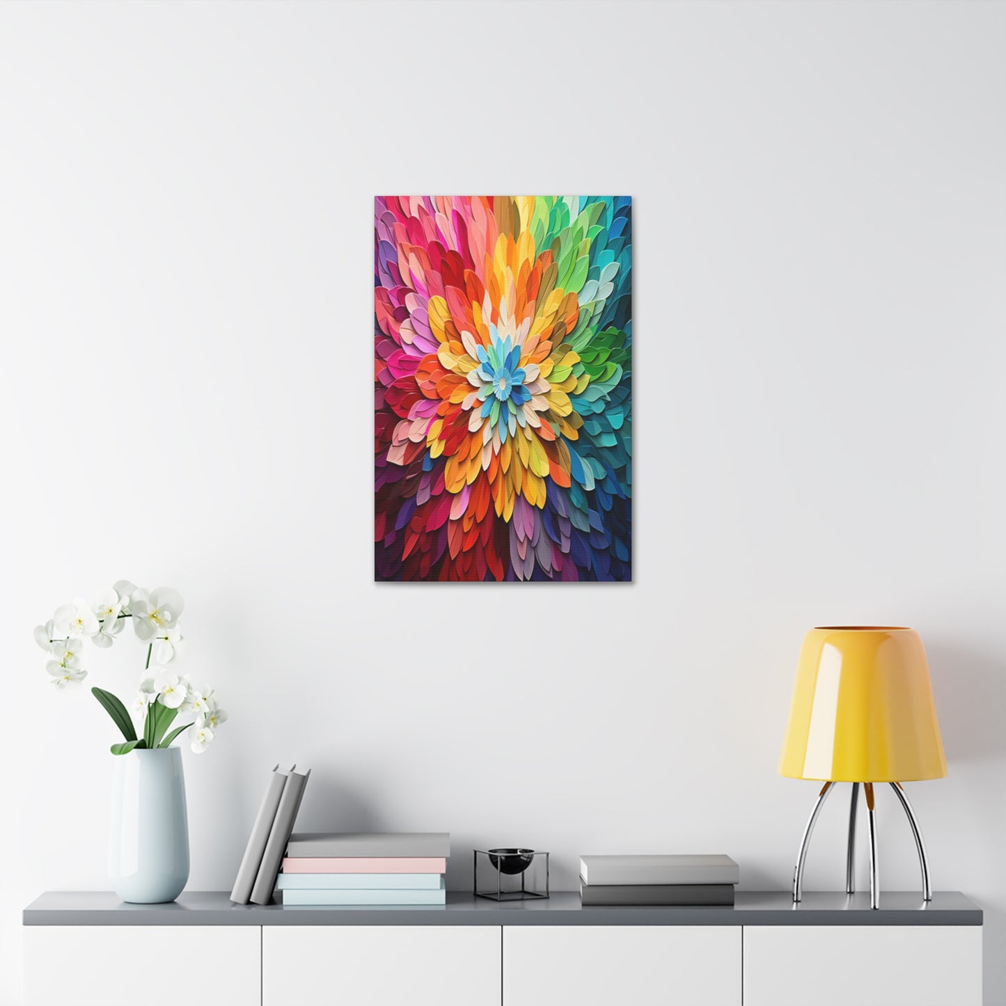 Prismatic Bloom: Infinite Floral Radiance