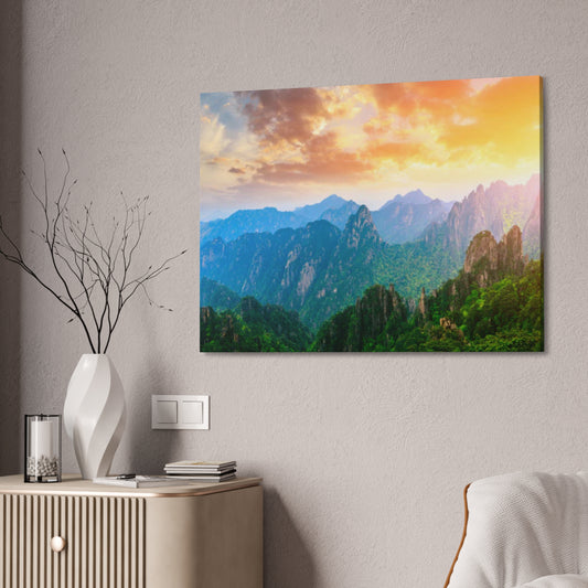 Morning Mist: A Serene Landscape Awakes