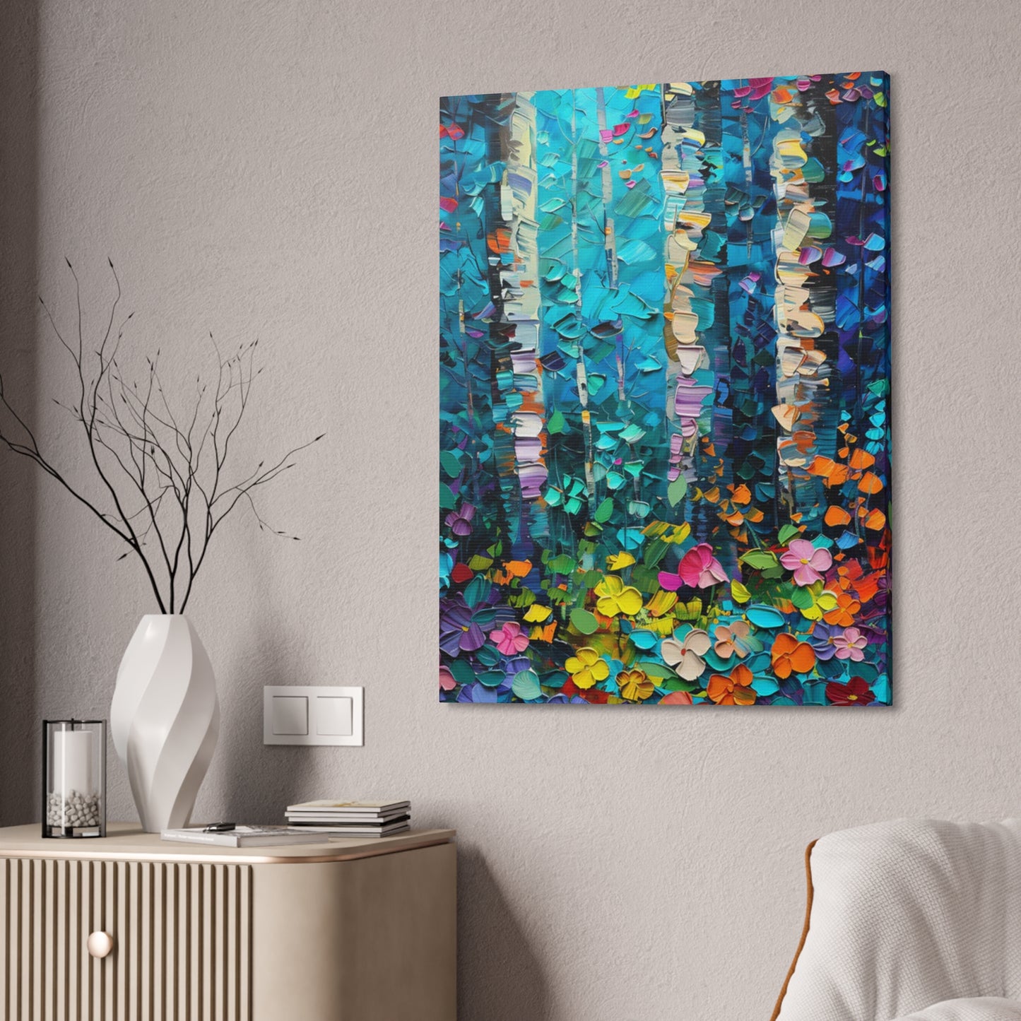 Emerald Petals: Forest Bloom Fantasy