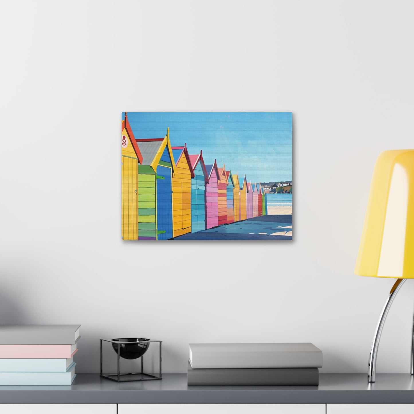 Seaside Prismatics: Colorful Ocean Views in Art