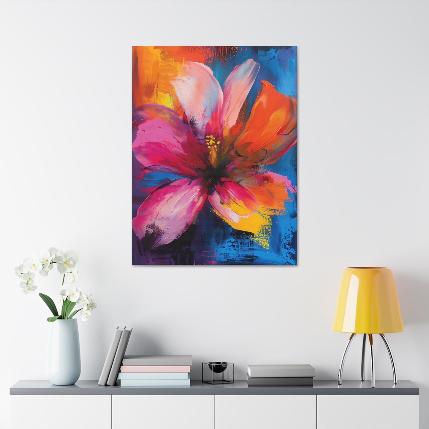 Tropical Bloom: Sprouting Under Night Skies