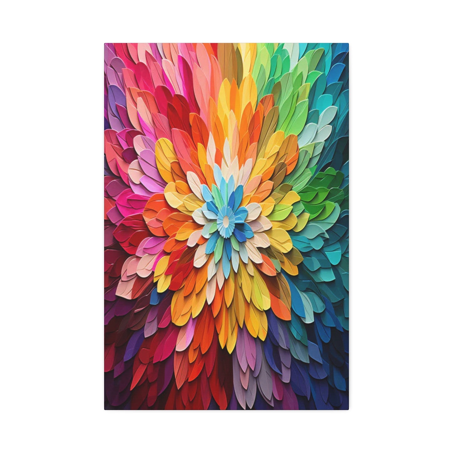 Prismatic Bloom: Infinite Floral Radiance