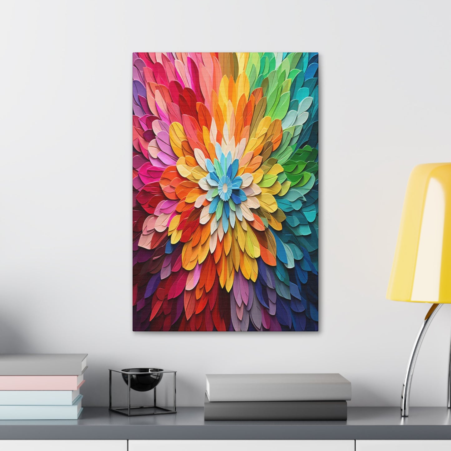 Prismatic Bloom: Infinite Floral Radiance