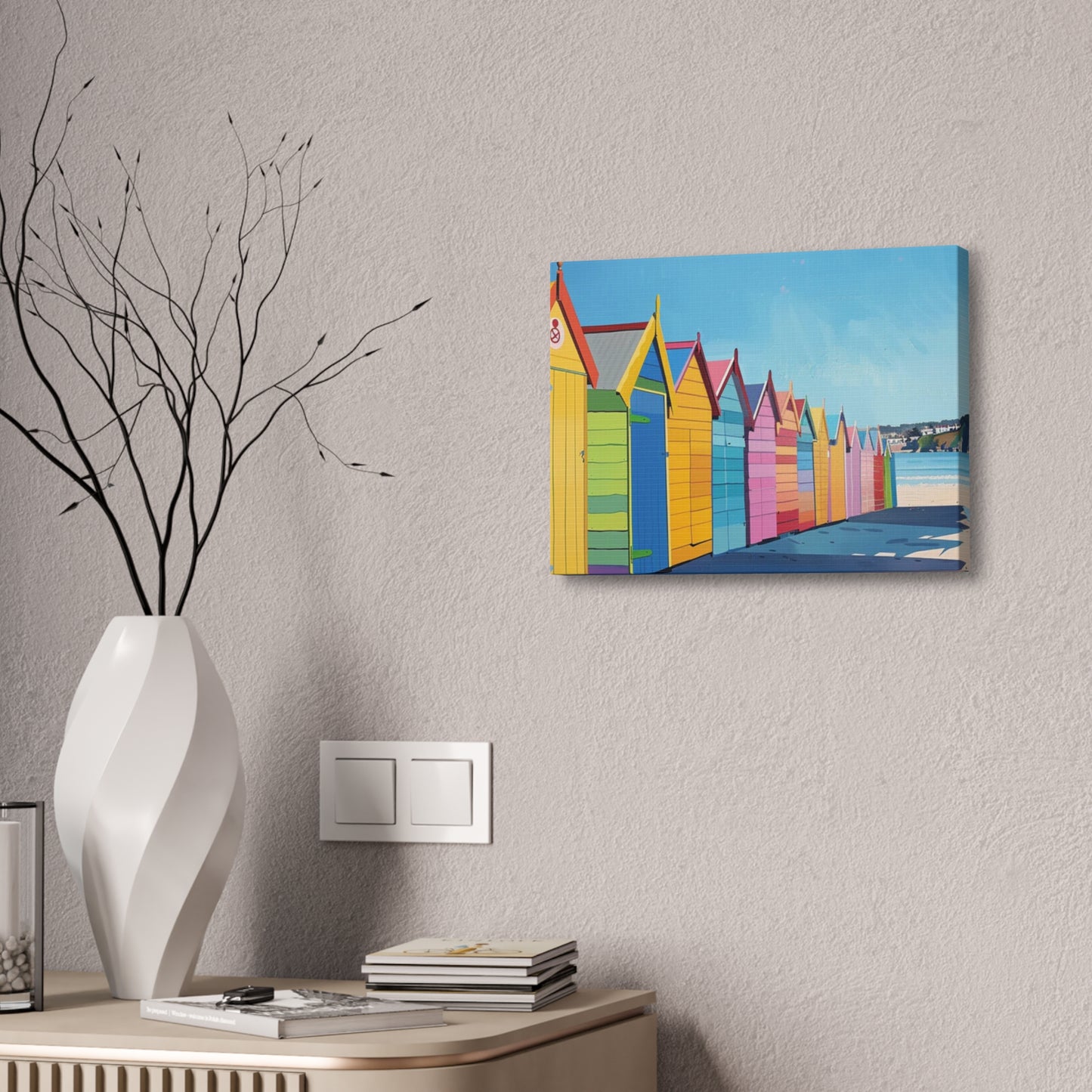 Seaside Prismatics: Colorful Ocean Views in Art