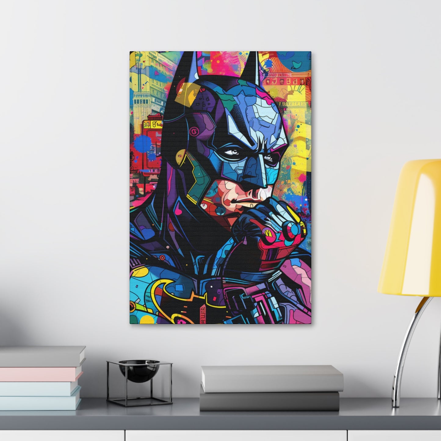 Nocturnal Vigil: Dark Hero Contemplation