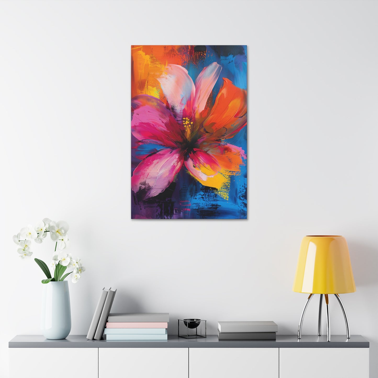 Tropical Bloom: Sprouting Under Night Skies