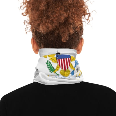 US Virgin Islands Winter Neck Gaiter With Drawstring (Copy)