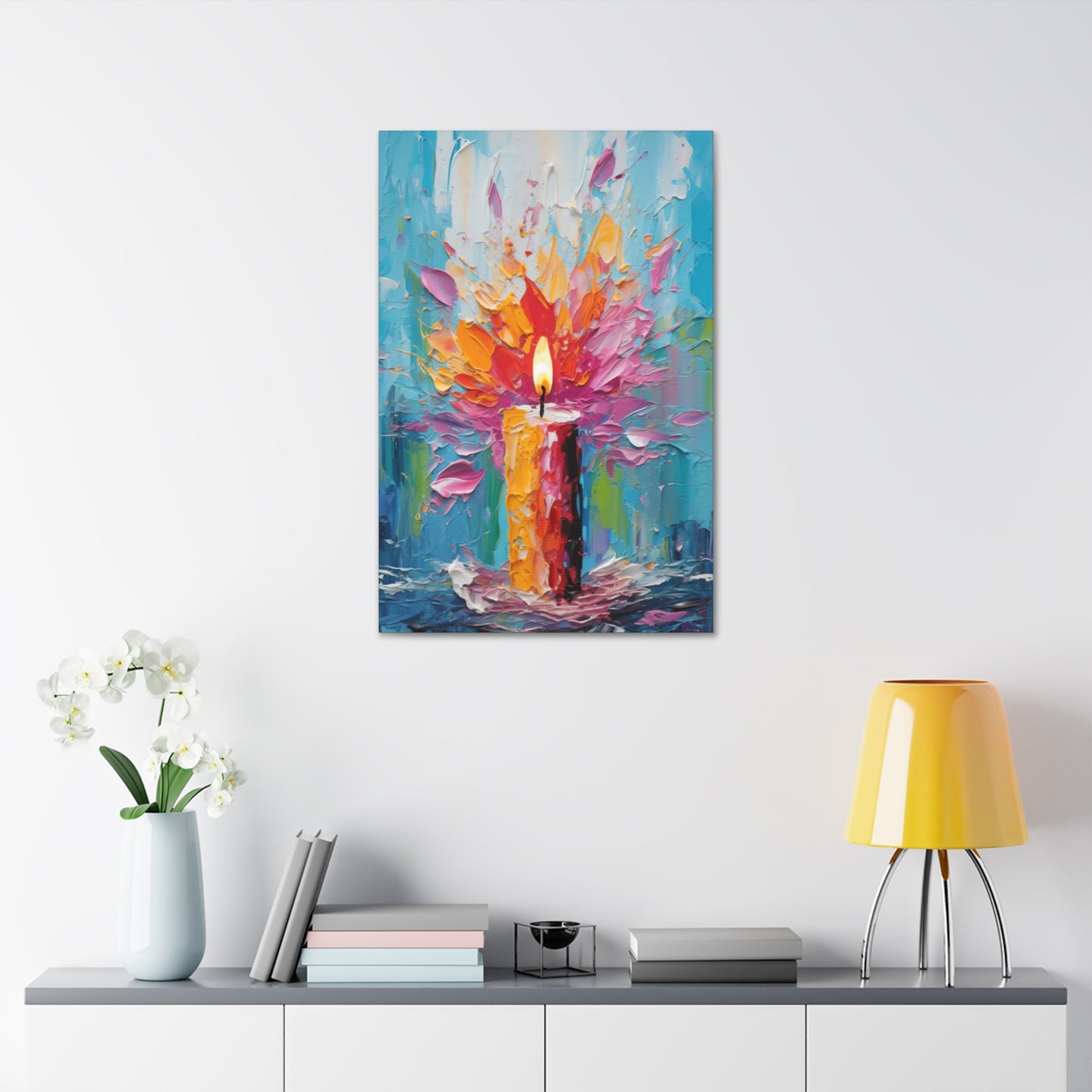 Still Flicker: A Dance of Colorful Light