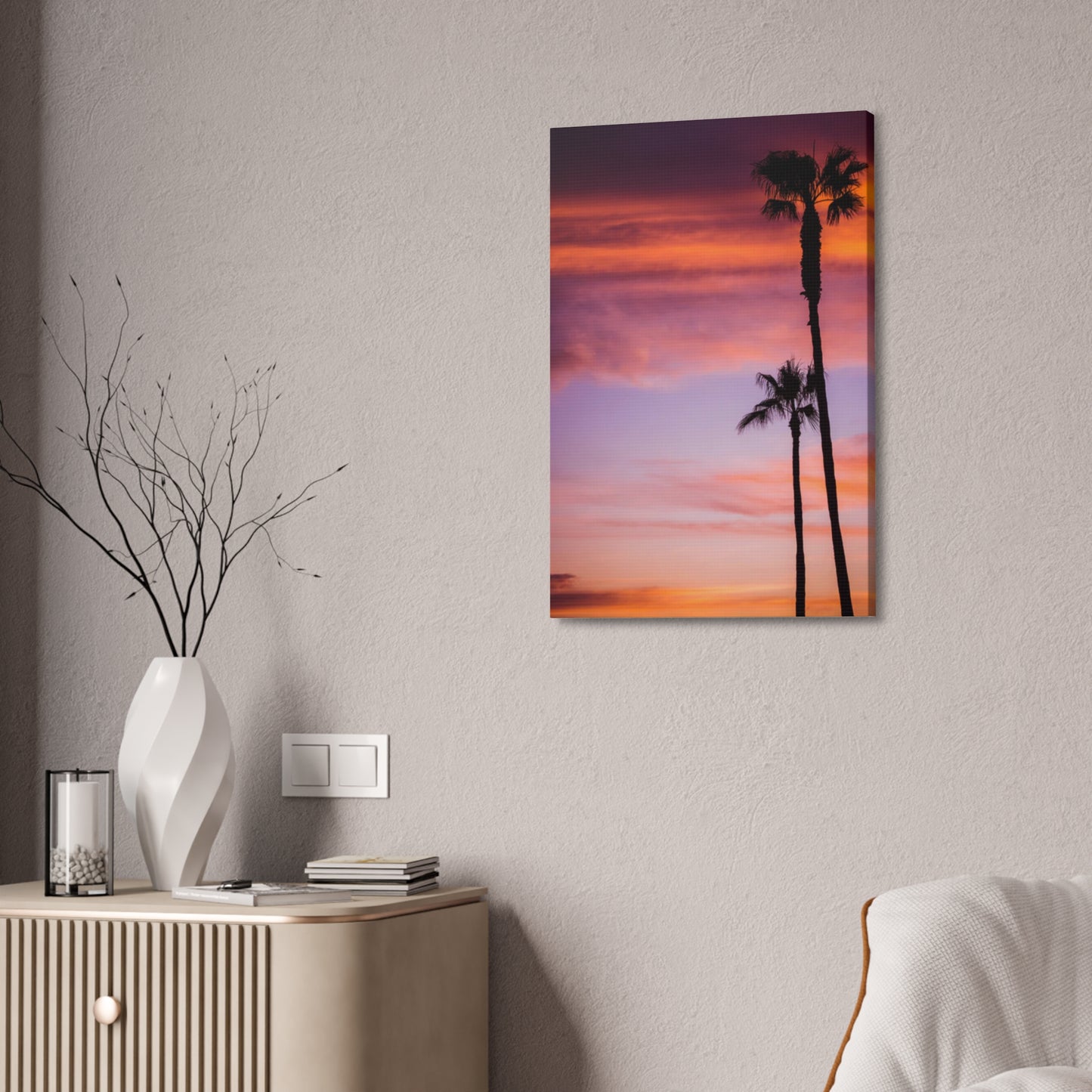 Dusk Silhouettes: Sunset Splendor