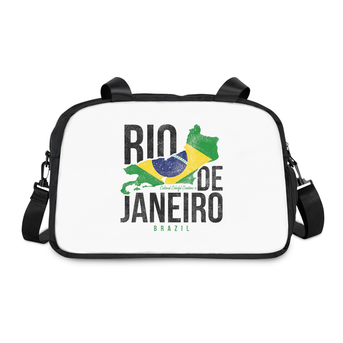 Brazil Flag Fitness Handbag