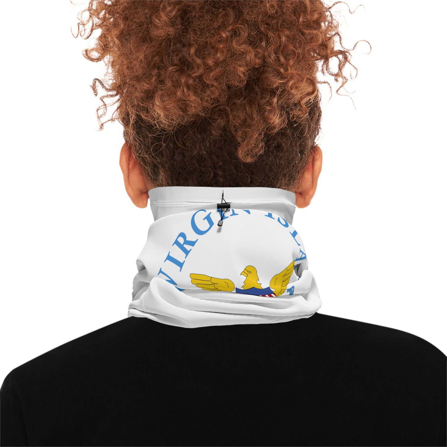 US Virgin Islands Winter Neck Gaiter With Drawstring (Copy)