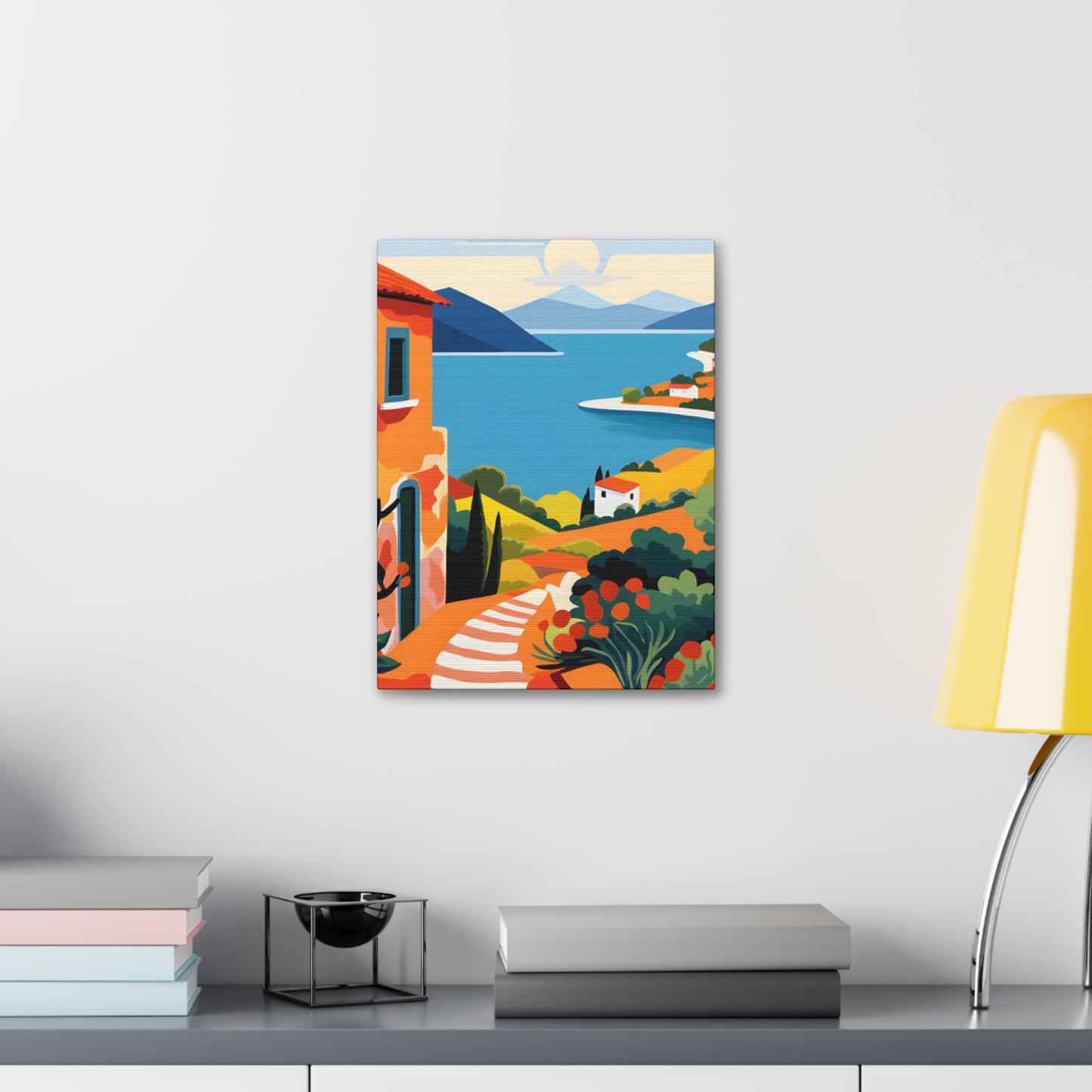 Distant Splendor: Distant Mountainous View