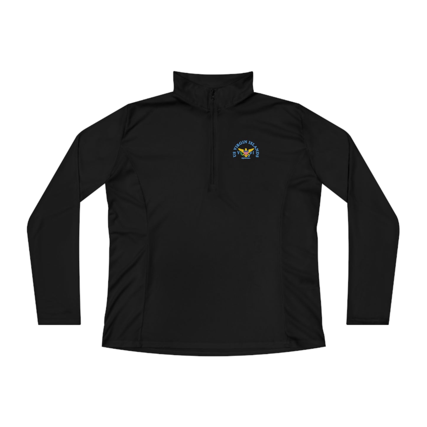 US Virgin Islands Ladies Quarter-Zip Pullover (Copy)