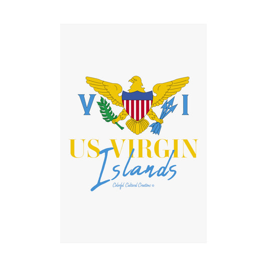 US Virgin Islands Matte Vertical Posters (Copy)