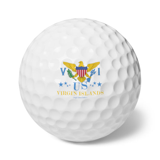 US Virgin Islands Golf Balls, 6pcs (Copy)