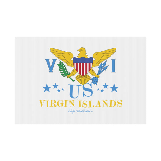 US Virgin Islands Plastic Yard Sign (Copy)