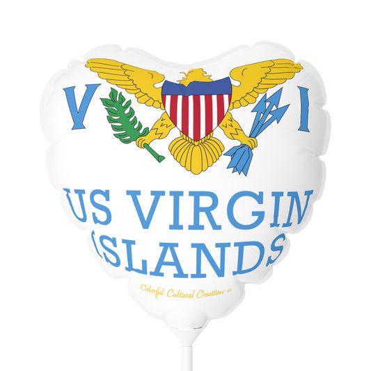 US Virgin Islands Balloon (Round and Heart-shaped), 11" (Copy)