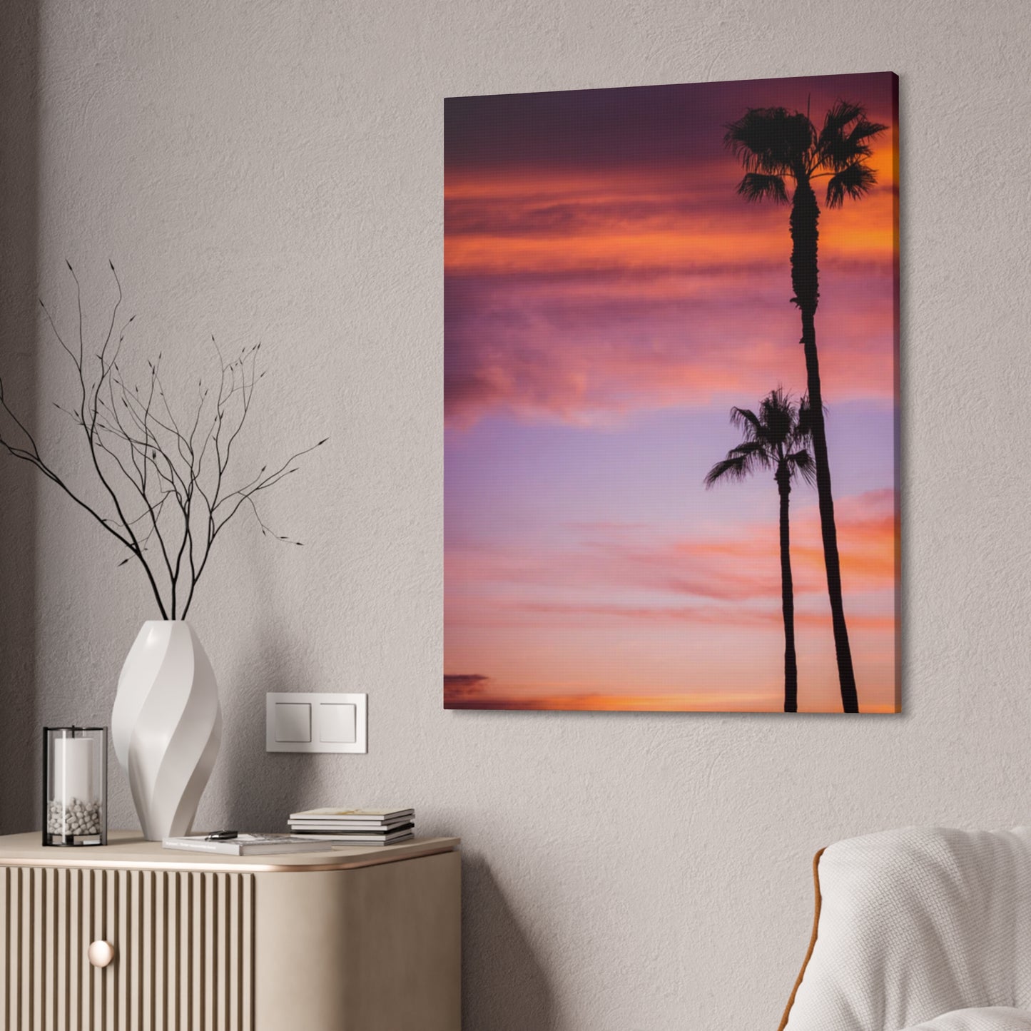Dusk Silhouettes: Sunset Splendor