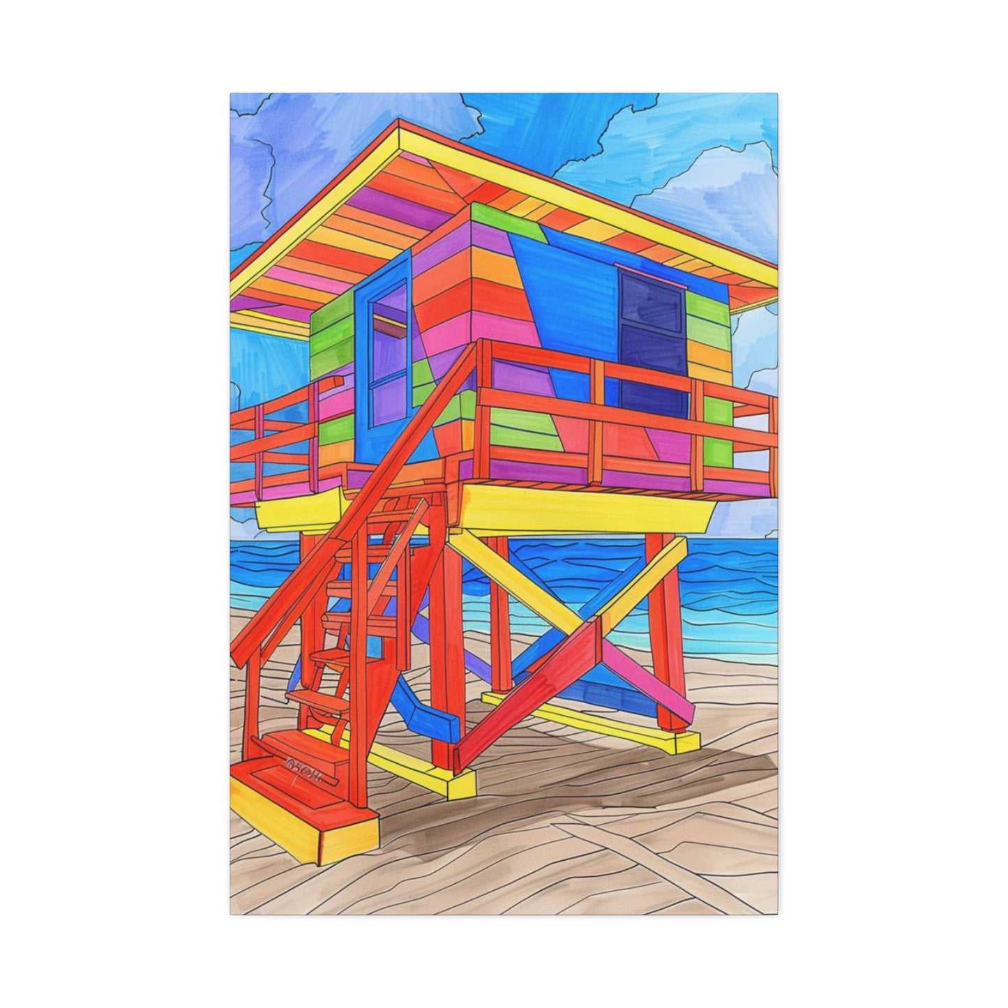 On Duty: Coastal Life Captured in Vivid Detail