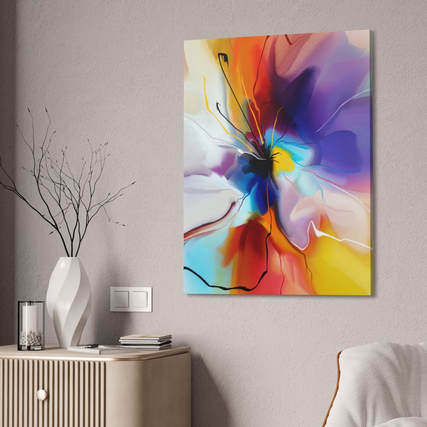 Glowing Petals: Luminescent Flora