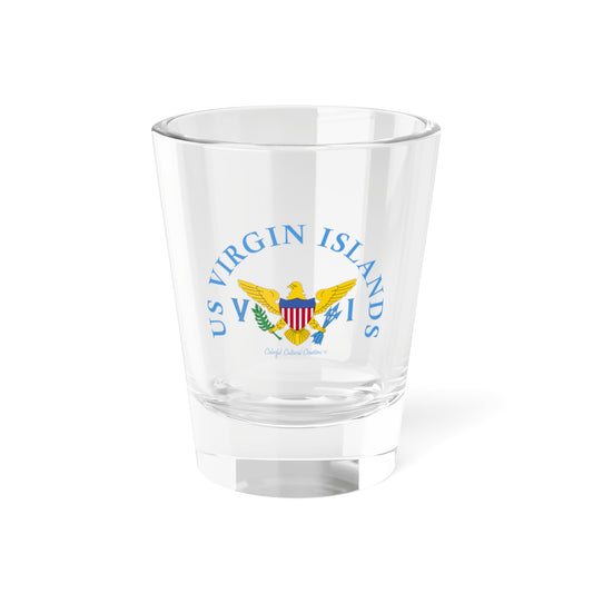 US Virgin Islands Shot Glass, 1.5oz (Copy)