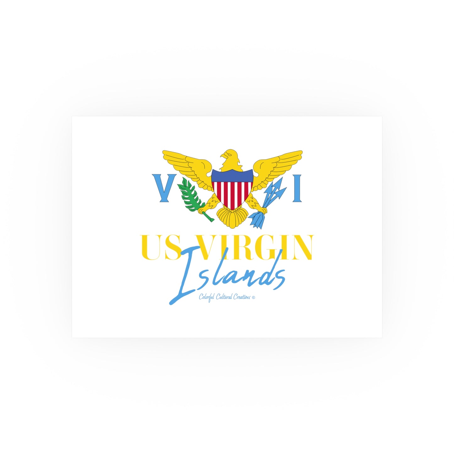 US Virgin Islands Satin and Archival Matte Posters (Copy)