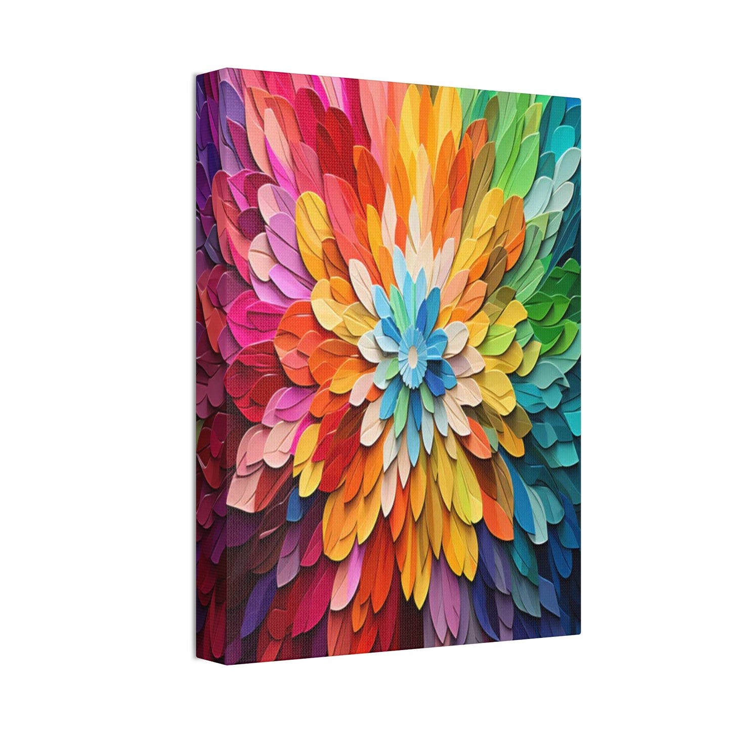 Prismatic Bloom: Infinite Floral Radiance